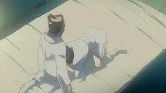 Bondage Japanese hentai gets shoved wetpussy and hard fucked