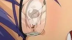 Bondage hentai gets whipped and dildoed wetpussy