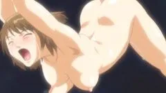 Cute hentai coed caught and fucked by tentacles demon