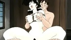 Bondage hentai wifehouse fingered clitoris and fucked by bandits