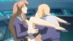 Busty hentai gets ass injection and fucked by her boss