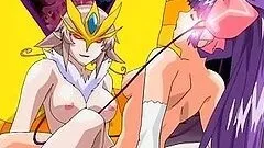 Hentai girl gets hot riding by butterfly monster anime