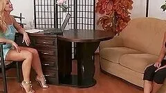 Silvia Saint asks hot chick Tea Jul to show her body during a casting