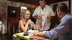 Gorgeous girls enjoy some naughty banging in the club