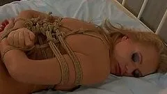 Hardcore lesbian bondage for a sexy blondie in the hospital
