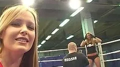 NudeFightClub with Sophie Moone and Cindy Hope