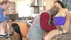 Astonishing interracial scene featuring Diana Prince and Rane Revere