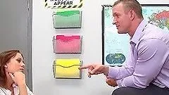 Hot mean college girl gets punished by her teacher