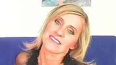 Slim mature bitch Via rides a cock and gets cum on her face