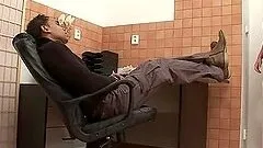 Hot White chicks gets her hairy pussy fucked by big black cock