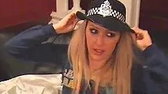 Astonishing backstage video of three pretty lesbians playing with a toy