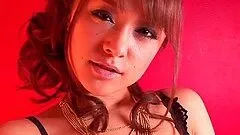 Horny Japanese solo babe Mihiro pleases herself