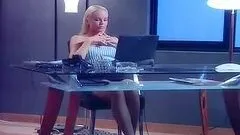 Silvia Saint satisfies two guys and gets a cumshot on her cute face
