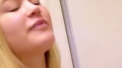 Busty girlfriend Roxy Lovette POV sex facial cumshot