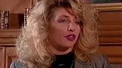 Skye Blue and Tracey West make lesbian love on the poolside