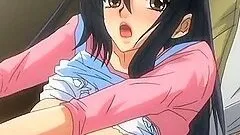 Busty anime brunette can't control her emotions while getting stunningly fucked
