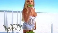 Pool Side Beauty In A Hot Summer Day