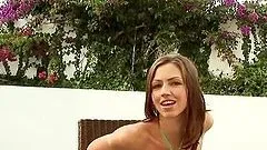 A Pretty Girl Gets Naked & Toys With a Cock-Shaped Toy