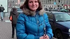 Sexy blondie goes for a crazy sex in public restroom