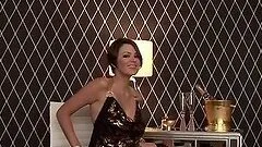 Voluptuous Beauty Sara Stokes Fondling Her Awesome Big Melons