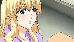 Hentai video with sexy blonde girl getting fucked hard