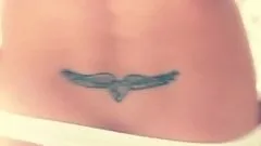 Stylish hottie Chloe Emerson gives a strip show