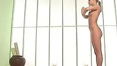 Blonde Sara Underwood Practicing Some Playboy Yoga Totally Naked