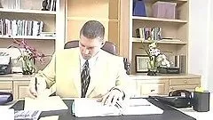 Busty Blonde Beauty Julie Meadows in White Lingerie Having Sex