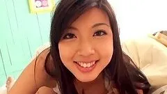 Two Japanese sweethearts give you a nice double blowjob