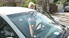 Dude Helps A Babe With Her Car & Gets Sex For It