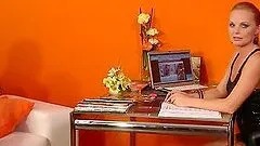 Slender blondie rocks out at the casting