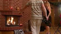 Silvia Saint gets naked and shows off her sexy body