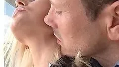 Sizzling Kathy Sweet gets fucked rough in both holes