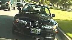 Cute Kelly O'Rion gets fucked and facialed near the car