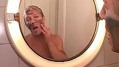 Naughty transsexaul prostitute gets fucked in the ass