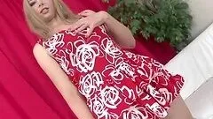 Kassandra stuffs her butt with a dildo and gets her snatch drilled