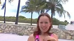 Hot Bang Bus Experience For A Sexy Redhead Babe