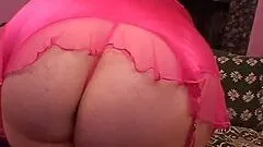 Big fat blonde mumma gets a nice creampie