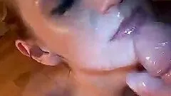 Messy Facial With a Kinky Babe