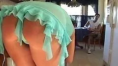 Mother Fucker bangs a hot mature lady in the kitchen