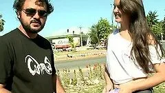 Pretty Slut Gives Head in the Car and Gets Fucked by a Big Cock