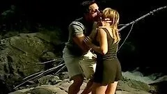 Dude With A Big Dick Fucks A Bitch Outside