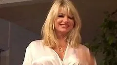 Vicky Vette sucks and rides a cock and gets a creampie as a reward