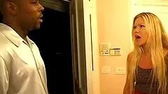 Hot interracial gangbang video with stunning Julie Meadows