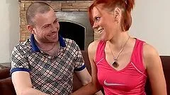 Ginger Teen Likes it Rough