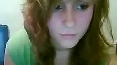 Webcam girl stripping and flashing