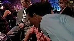 Hot gangbang story in the club with horny babes