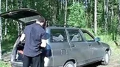 Diana Gets Dicked In The Woods