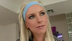 Hardcore Vaginal and Anal Sex with Big Breasted Blond Slut