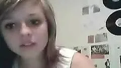 Cute Blonde Shows Her Tits Up Close For the Camera